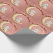 Eid Al-Adha Mubarak Pink Geschenkpapier (Ecke)