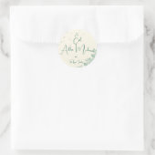  Eid Al Adha Personalized Eid Mubarak  Runder Aufkleber (Tasche)