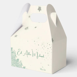 Eid  Al Adha Sage Green Dinner  Geschenkschachtel