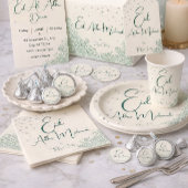 Eid  Al Adha Sage Green Dinner  Pappteller