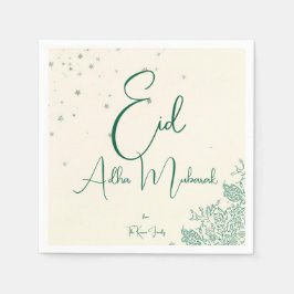 Eid  Al Adha Sage Green Dinner  Serviette