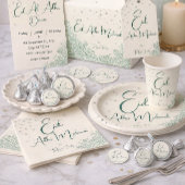 Eid Al Adha Salbei Grünes Abendessen  Serviette