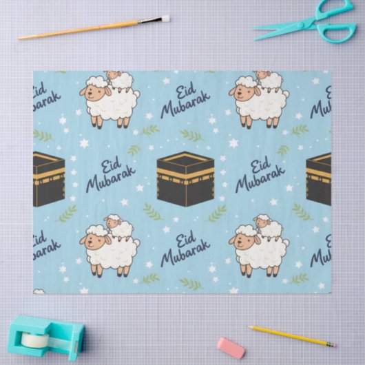 Eid-al-adha Seidenpapier (Basteln)