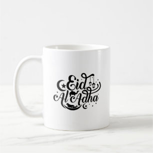 Eid Al-Adha Typografy Tasse