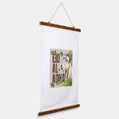 Eid al-Adha Wandteppich Mit Holzrahmen (Gewinkelt)