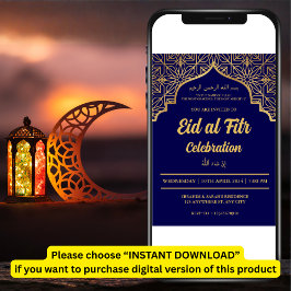 Eid Al Fitr Celebration Eid Mubarak Eid Party Invi Einladung
