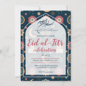 Eid Al Fitr Celebration Eid Mubarak Party Editable Einladung (Vorderseite)