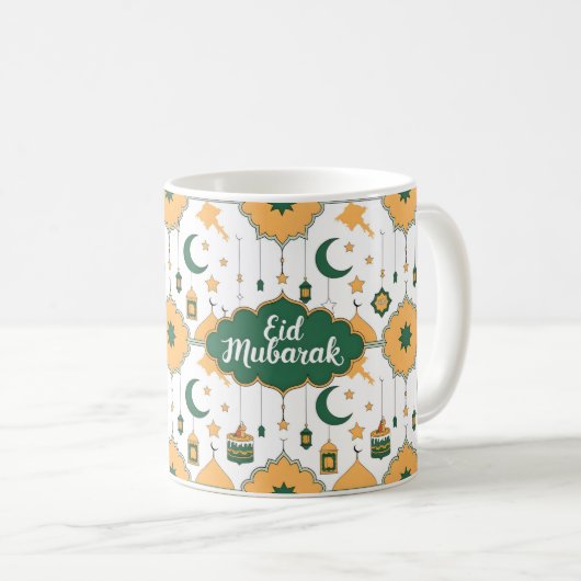 Eid Al-Fitr Geschenkidee Kaffeetasse (VorderseiteRechts)