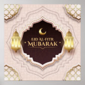 Eid Al-Fitr Mubarak Poster (Vorne)