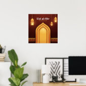 Eid Al-Fitr Mubarak Poster (Heimbüro)