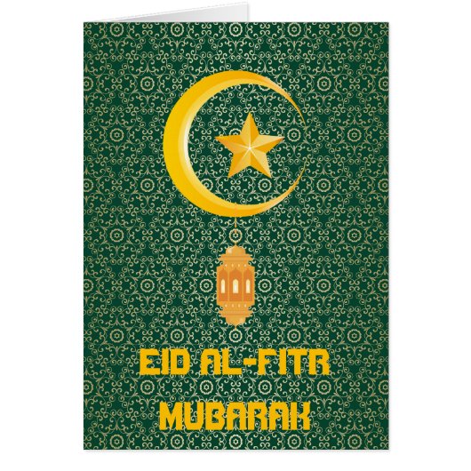 Eid al Fitr Mubarak Ramadan Kareem Moon Star (Vorne)