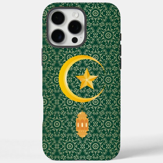 Eid al Fitr Mubarak Ramadan Kareem Moon Star Case-Mate iPhone Hülle (Rückseite)
