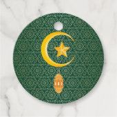 Eid al Fitr Mubarak Ramadan Kareem Moon Star Geschenkanhänger (Vorderseite)