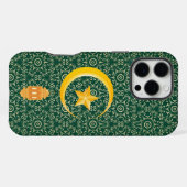 Eid al Fitr Mubarak Ramadan Kareem Moon Star iPhone Hülle (Rückseite (Horizontal))