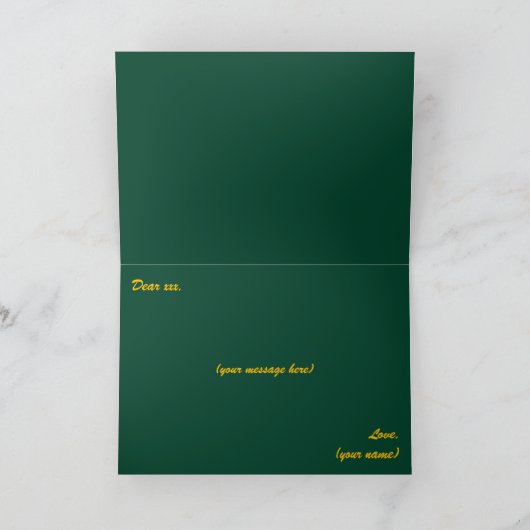 Eid al Fitr Mubarak Ramadan Kareem Moon Star Karte (Innenseite)