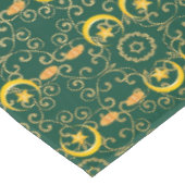 Eid al Fitr Mubarak Ramadan Kareem Moon Star Tischdecke (Schrägansicht)