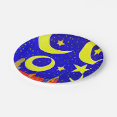 Eid al-Fitr-Papierplatte Pappteller (Schrägansicht)