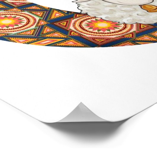 eid aladha mubarak 2025 poster (Ecke)