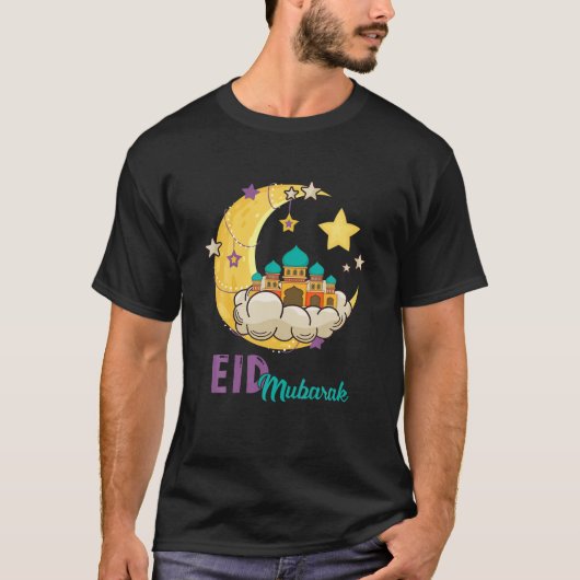 Eid Alfitr Mubarak Kareem, Happy Ramadan Karim 202 T-Shirt (Vorderseite)