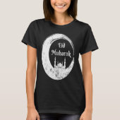 Eid Alfitr Mubarak Kareem Karim Celebration mosque T-Shirt (Vorderseite)