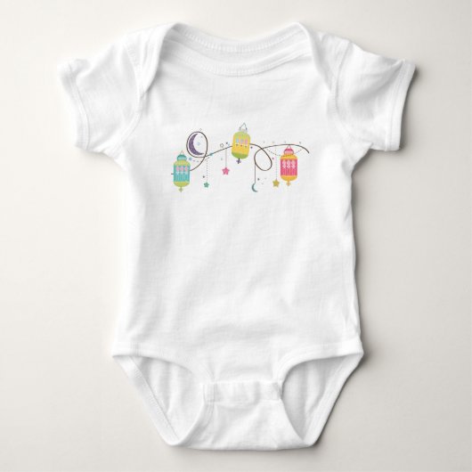 Eid Baby Bodysuit Strampler (Vorderseite)