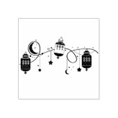 Eid-Briefmarke Gummistempel (Prägung)