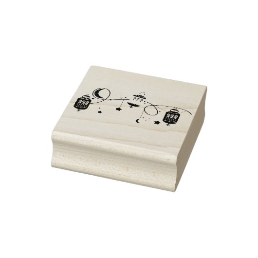 Eid-Briefmarke Gummistempel (Stempel)