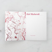 Eid-Card Feiertagskarte (Innenseite)