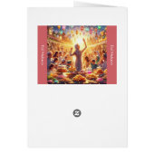 Eid Card for Girls - Prinzessin Eid Mubarak (Hinten)