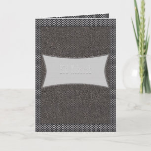 Eid Card - metalisch Feiertagskarte