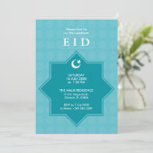 Eid-Celebration 8-Sterne-Party Einladung (Stehend Vorderseite)