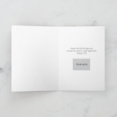 Eid Corporate Grußkarte - Blau Karte (Innenseite)