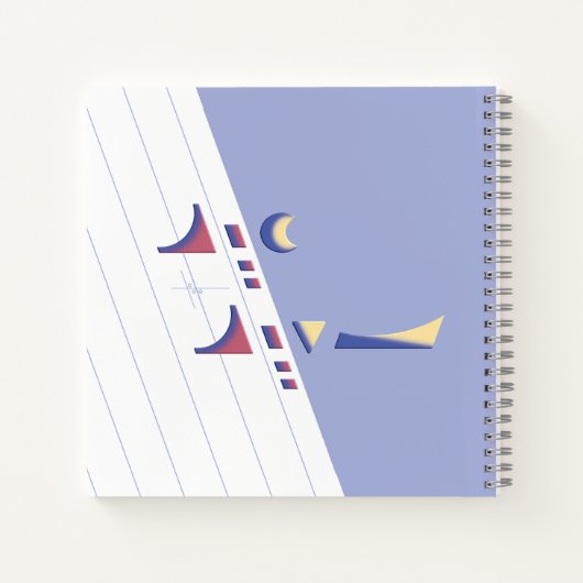 Eid Delight (Daylight) Notebook Notizblock (Rückseite)