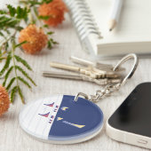 Eid Delight (Mitternacht) Schlüsselanhänger (Vorderseite rechts)