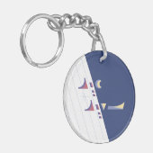 Eid Delight (Mitternacht) Schlüsselanhänger (Vorderseite links)