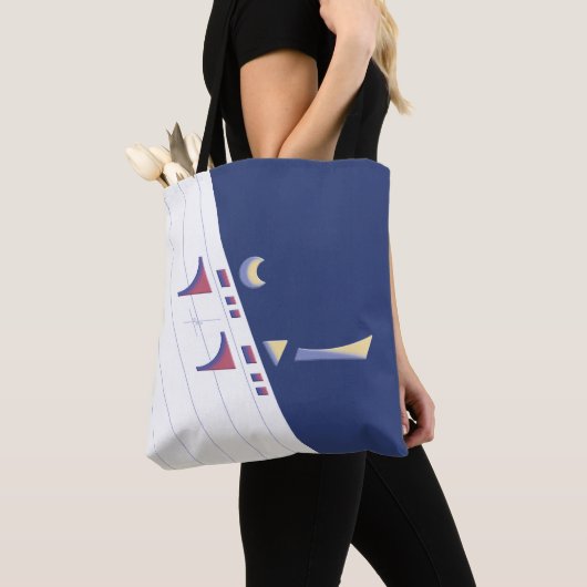 Eid Delight (Mitternacht) Tasche (Von Nahem)