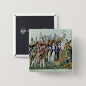 Eid der Bezirke, im Februar 1790 Button (Vorne & Hinten)