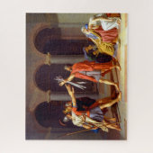 Eid des Horatii Jacques-Louis David Puzzle (Vertikal)