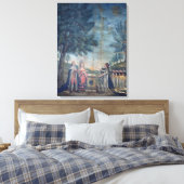 Eid des Königs, der Königin Leinwanddruck (Insitu (Schlafzimmer))