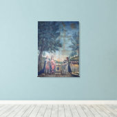 Eid des Königs, der Königin Leinwanddruck (Insitu (Holzboden))