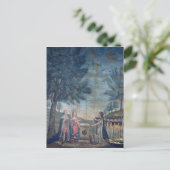 Eid des Königs, der Königin Postkarte (Stehend Vorderseite)