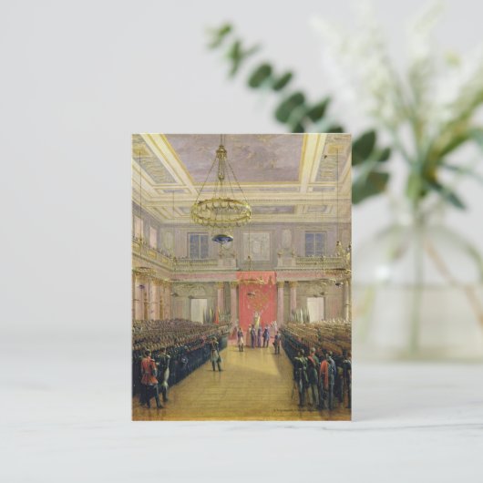 Eid des Nachfolgers zum Throne Alexander II. Postkarte (Stehend Vorderseite)