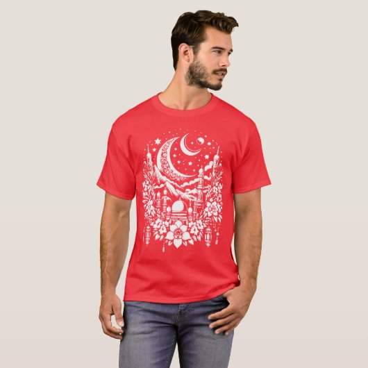 Eid Euphoria-Ramadan T-Shirt (Vorne ganz)