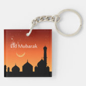 Eid Evening Sky - Acrylic Keychain Schlüsselanhänger (Rückseite)