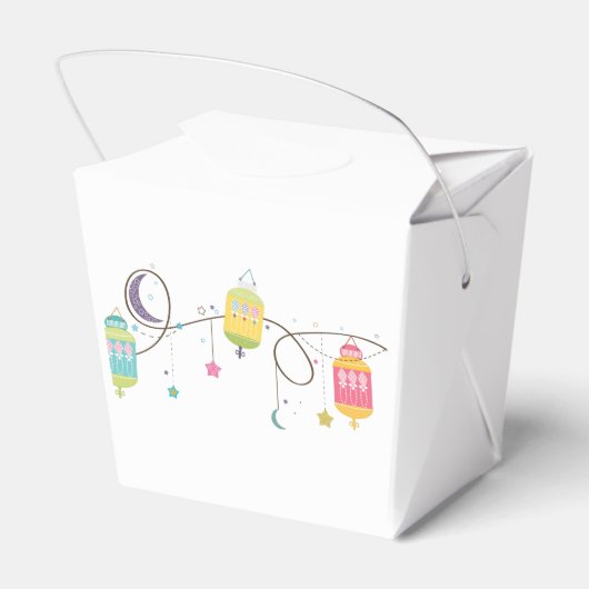 Eid Favor Box Geschenkschachtel (Rückseite)