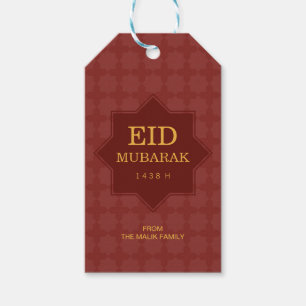 Eid Feier-Geschenk-Umbau mit 8 Geschenkanhänger
