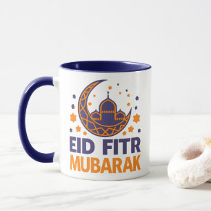 Eid Fitr Mubarak Happy Eid Al-Fitr muslimische Män Tasse