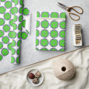 Eid floral 8-spitze Stern Geschenkpapier