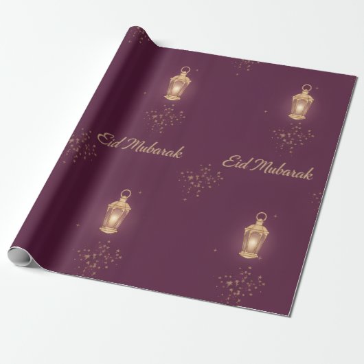 Eid-Geschenkpapierrolle Geschenkpapier (Ungerollt)