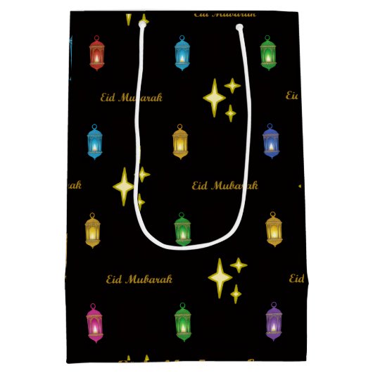 Eid-Geschenktasche Mittlere Geschenktüte (Rückseite)